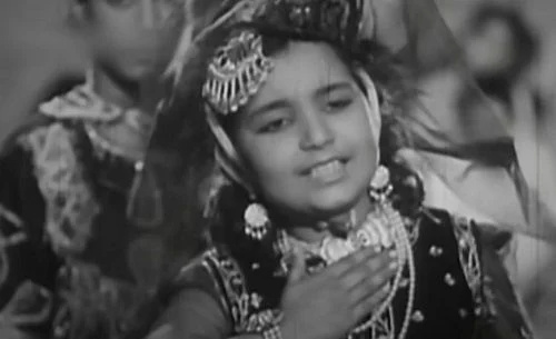   Tabassum jako aktor dziecięcy w Afsanie (1951)