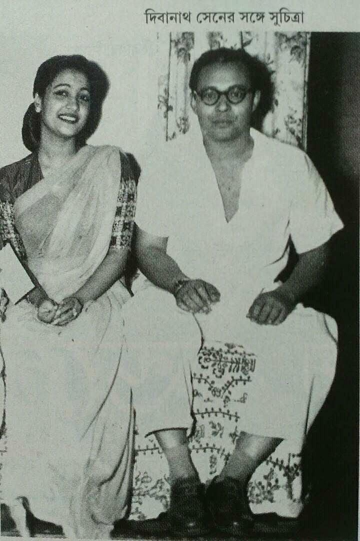   Suchitra Sen và chồng