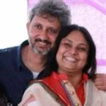   Neeraj Kabi กับภรรยาของเขา