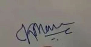   Kiranas Manē paraksts