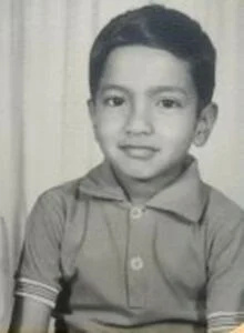   किरण माने's childhood picture