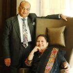 Vikram Kothari med sin fru Sadhna