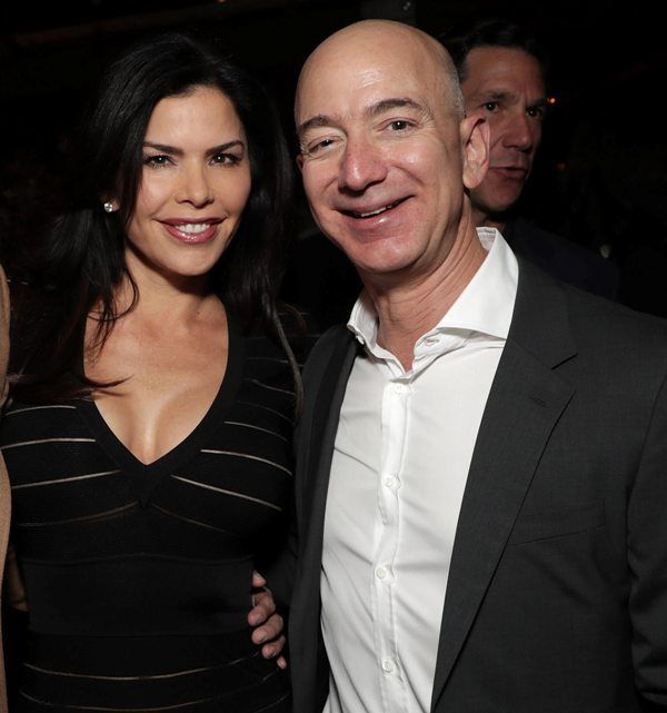 Jeff Bezos mit seiner Freundin Lauren Sanchez