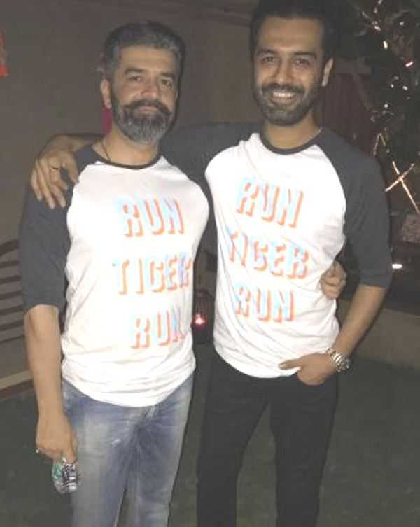 Ashesh Sajnani with his brother