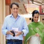 Chanda Kochhar con su esposo Deepak Kochhar
