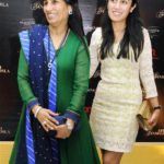 Chanda Kochhar med sin dotter Aarti