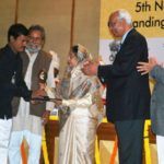 Arunachalam Muruganantham s nacionalnom nagradom za inovacije