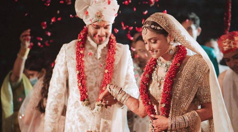   Ankita Lokhande and Vicky Jain's wedding photo