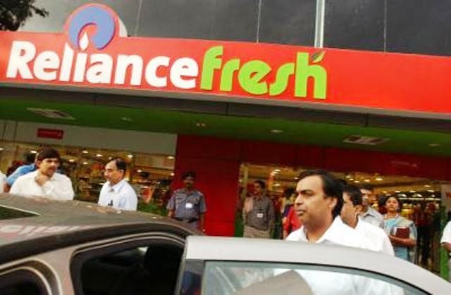 A Reliance Fresh Outlet