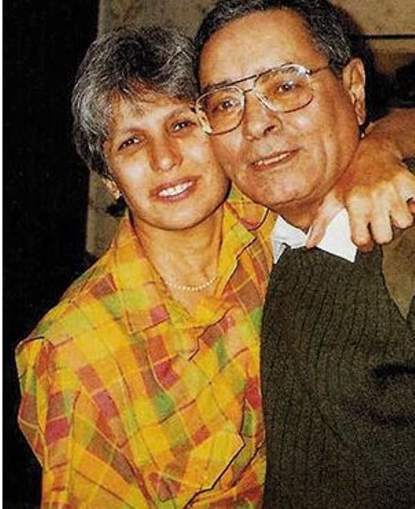 Anu Aga con suo marito Rohinton Aga