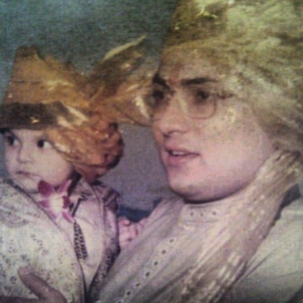 Veer Pahariya com seu pai