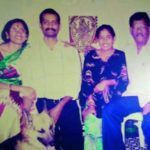 मिताली राज अपने माता-पिता और भाई मिथुन के साथ