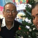 Shikha Pandey koos vanematega