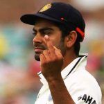 Спор за средния пръст на Virat Kohli
