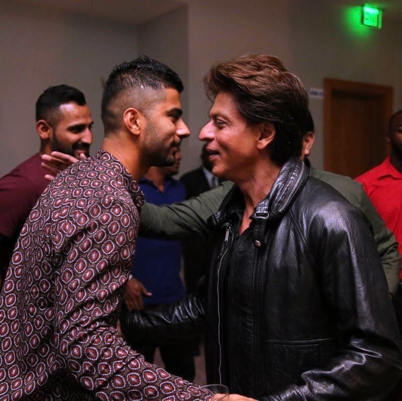 Ali Khan con Shah Rukh Khan