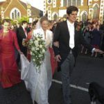 Alice Hunt at Alistair Cook Wedding