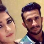Hasan Ali med sin kone Shamia Arzoo