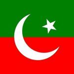 पाकिस्तान तहरीक और इंसाफ का झंडा