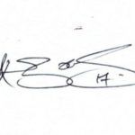 Podpis AB de Villiers