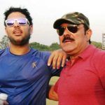 Yuvraj Singh s ocem