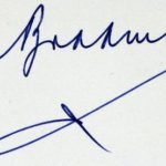 Podpis Don Bradman