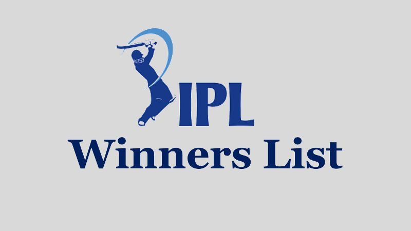 Списък на победителите в IPL (2008-2019)