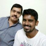 Murugan Ashwin z očetom
