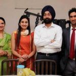 Gurkeerat Singh Mann con la sua famiglia