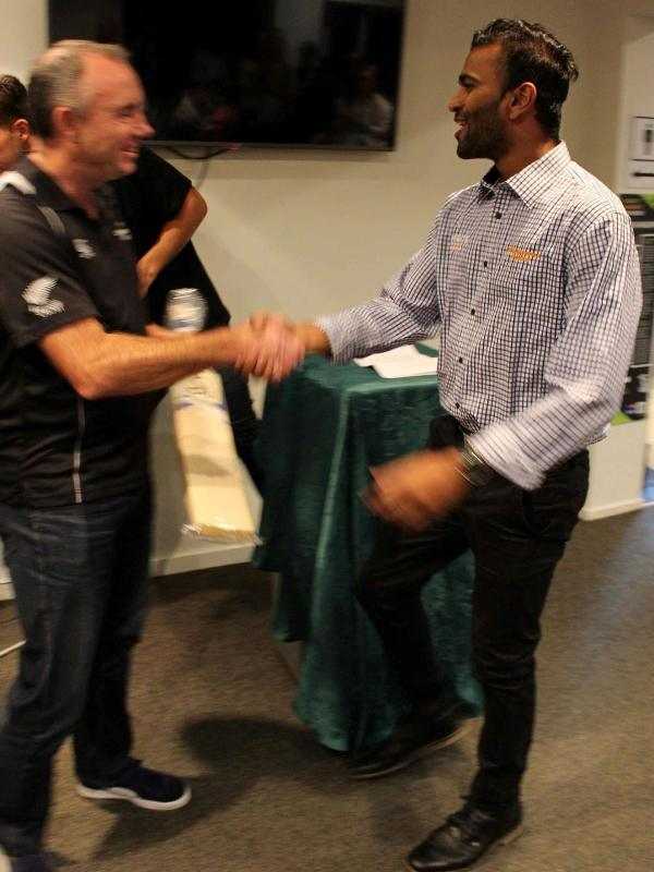 Teja Nidamanuru mentre treballava com a gestora d'esdeveniments als Països Baixos