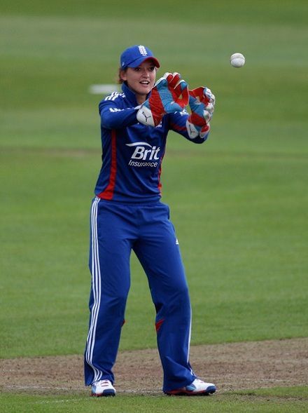 Tenuta del wicket di Sarah Taylor