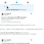 KL Rahul guerre Twitter avec un fan