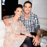 Kevin Pietersen com sua esposa