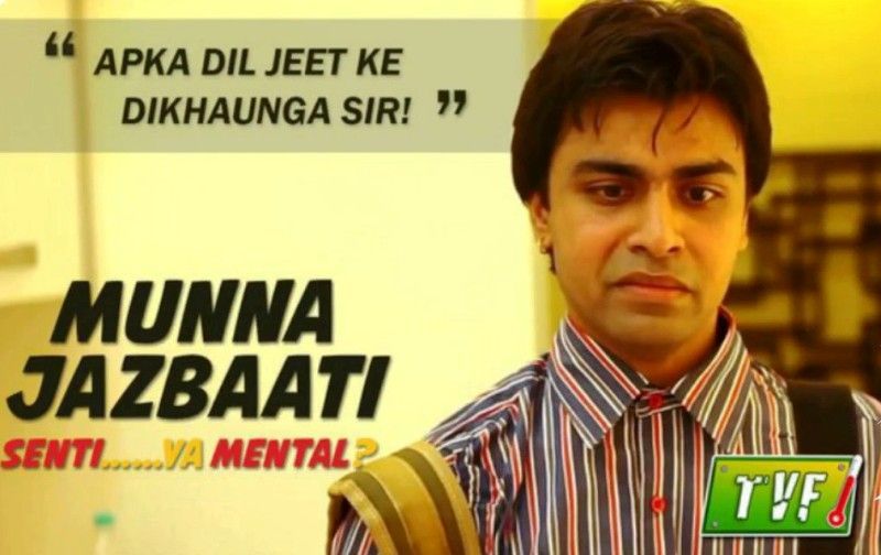 Jitendra Kumar ako Munna Jazbaati