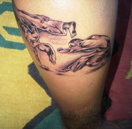 Nupur Shikhare capoeira-tatoeage
