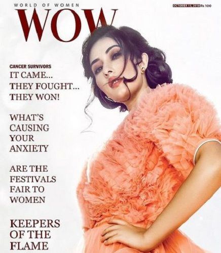 Aditi Budhathoki aparece en la portada de la revista WOW