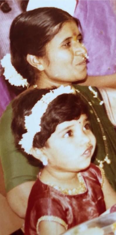 Slika iz djetinjstva Mukte Barve s majkom