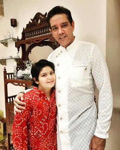 Ο Anup Soni με τον γιο του