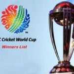 Liste der Gewinner des ICC Cricket World Cup (1975–2019)