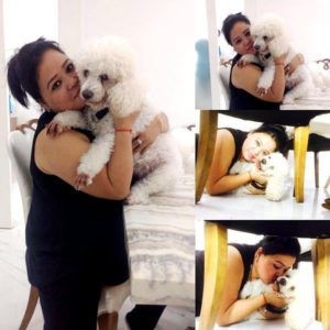 Bharti Singh liebt Hunde