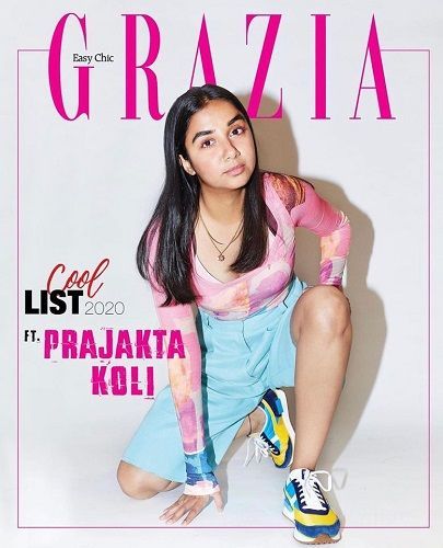 Prajakta Koli Prezentat în revista Grazia