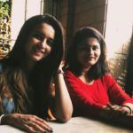 Shivani Surve with her sister Sameeksha Surve