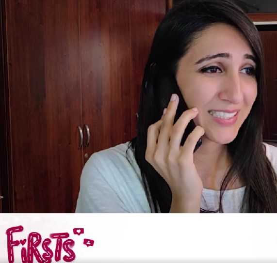 Kriti Vij en una imagen fija de la serie web Firsts