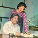 Ameen Sayani amb la seva dona