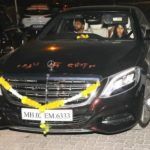 Ekta Kapoor sa kanyang Mercedes