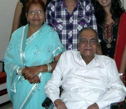 Οι γονείς του Sunil Lahri