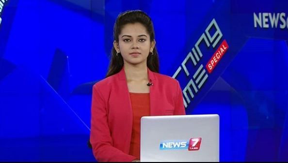 Anitha Sampath a News 7 tamilban