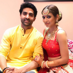 그의 아내와 Adhvik Mahajan