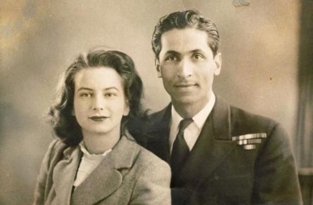 Sylvia With His Husband K M Nanavati