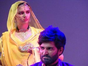 Ipshita Chakraborty in a play