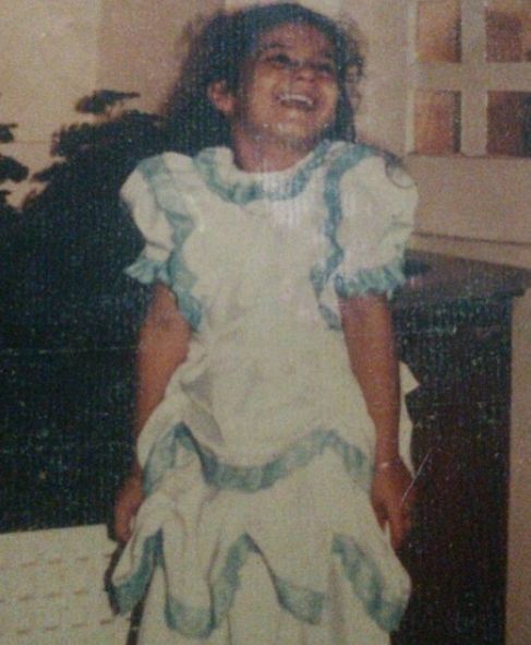Pooja Ruparel i barndomen